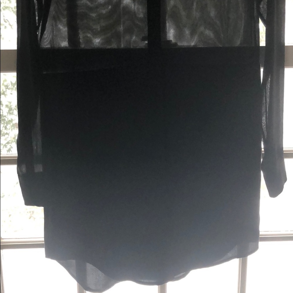 Alexander Wang Sheer Top Blouse XS NEVER WORN! - Picture 7 of 8